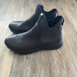 Ecco Exostrike Black Boots EUR 40, US 9 - 9.5 NWT Gore-Tex, Waterproof